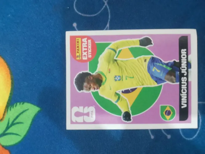 Figurinha do Vini Jr 