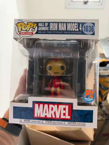 Funko Pop Ironman Deluxe Novo Original