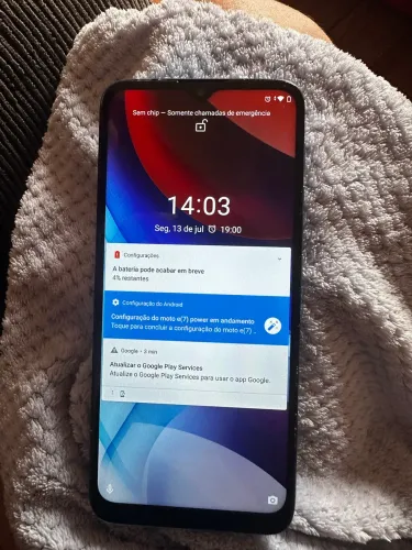 Celular moto e 7 power