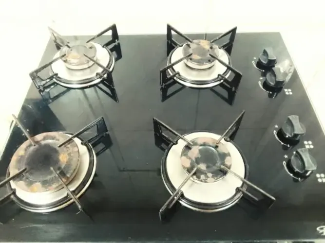 Cooktop Fischer 4 bocas funcionando e em bom estado
