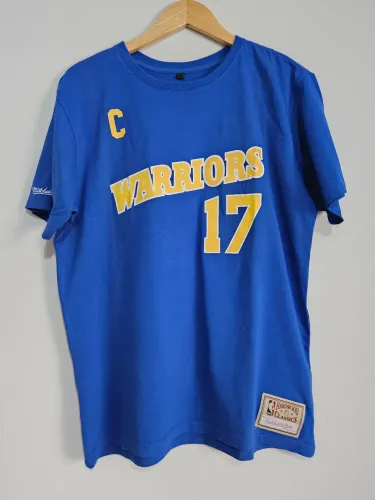 Camiseta Camisa NBA Mitchell & Ness Golden State Warriors Chris Mullin 17