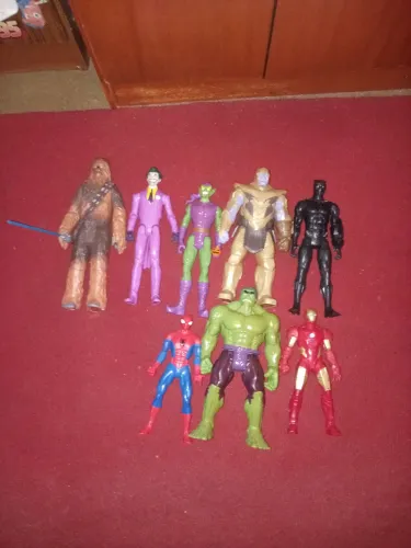 Bonecos grandes 30 cm originais herois