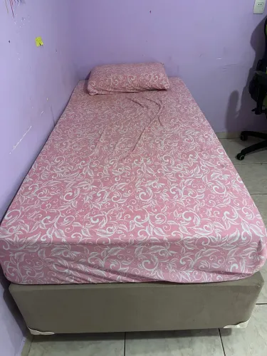 Cama box solteiro 