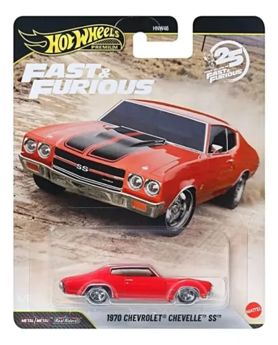 Hot Wheels Premium Chevrolet Chevelle Ss Vermelho<br>