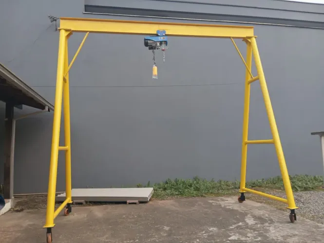 Portico rolante para 2 toneladas 410cm de altura