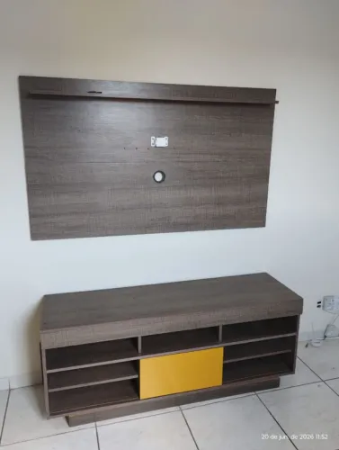 Rack com painel 