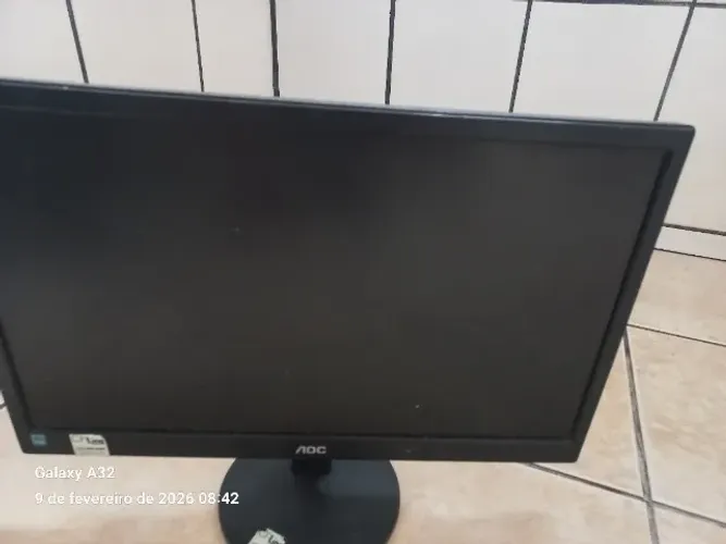Monitor aoc led 19 polegadas