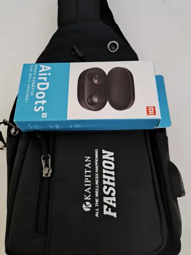 Porchete e fone de ouvido 