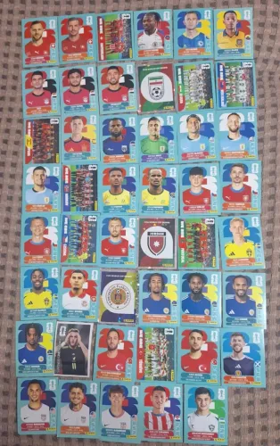 47 figurinhas da Copa 2026