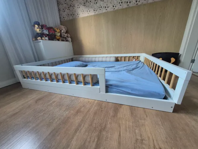 CAMA MONTESSORIANA CASAL +COLCHÃO