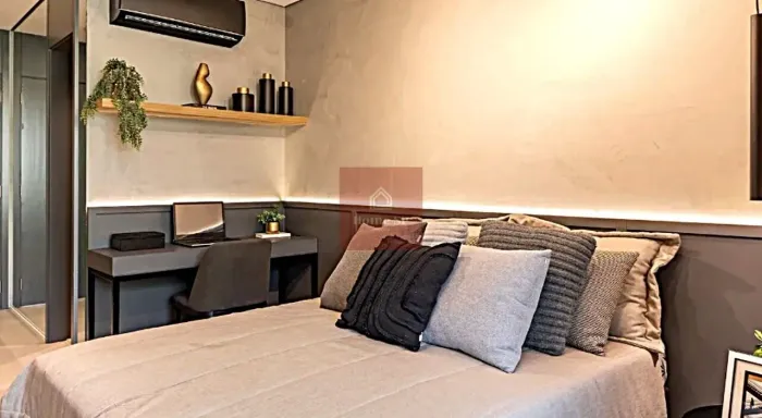 Apartamento 1 dorm.(1ste), 55,75m2, 1 vaga , próximo Shopping Morumbi