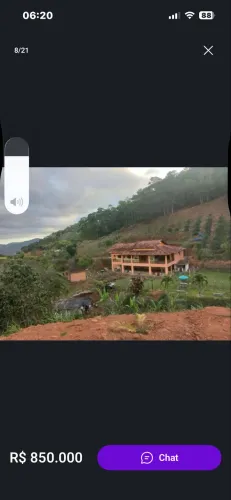 Sítio nas montanhas Domingos Martins