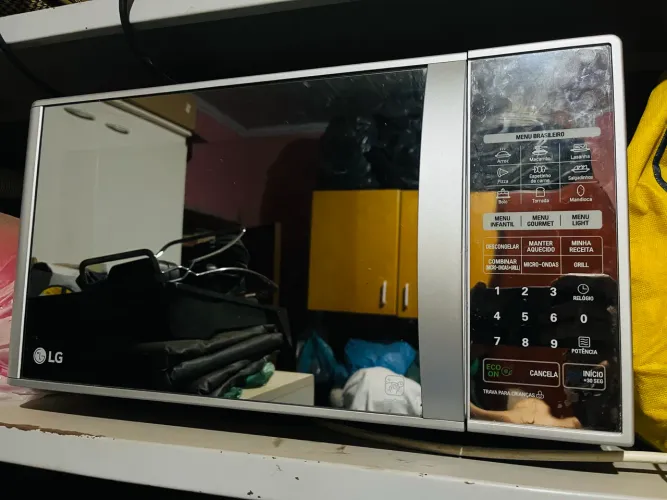 microondas LG com defeito Leia a descrição