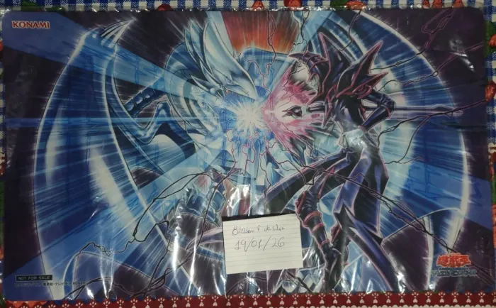 Playmat Blue-eyes X dark magician 