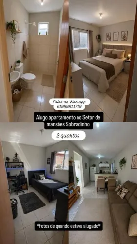 Apartamento com 2 Quarto(s) e 1 banheiro(s) para Alugar, 40 m² por R$ 1300 / Mês