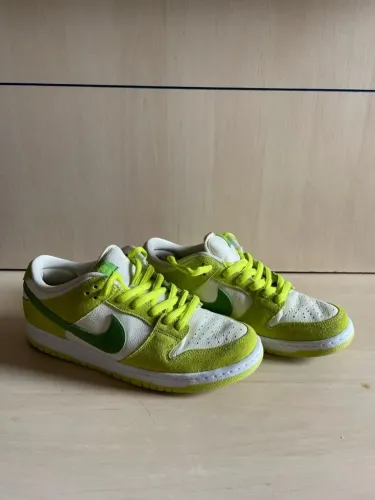 tênis nike sb dunk low pro sour apple
