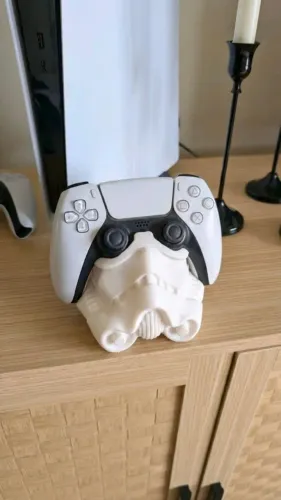 Suporte de controle PS5 Stormtrooper - impressão 3D