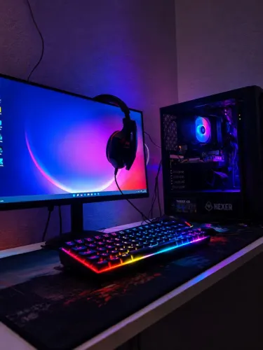 ? Setup Gamer Completo Ryzen 5 5500 + RX 580 8GB + 16GB + SSD 1TB