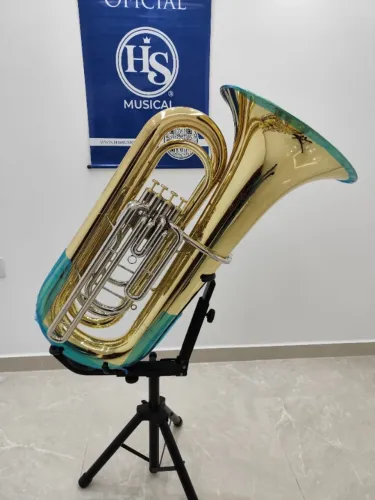 Tuba Hs Musical 4/4 (RHEMA)Sib Personalizada - NOVA - PARCELO / TROCO