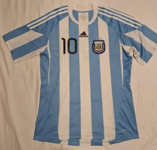 Camisa oficial da Argentina 2010 do Messi
