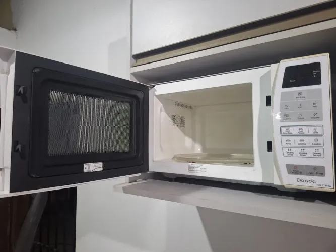 Micro-ondas para desapego rápido