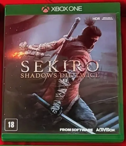 Sekiro, xbox one, mídia digital, ótimo estado