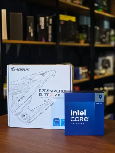 Kit Upgrade: Intel Core i9-14900K + Gigabyte B760M AORUS ELITE X AX