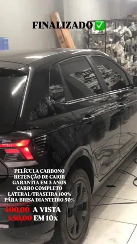 Película Carbon, vários carros 