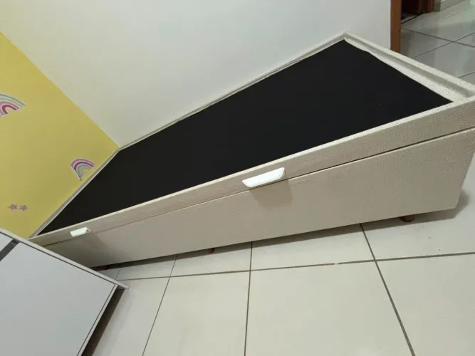 Cama baú solteiro