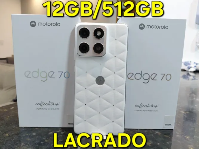 Motorola EDGE 70 12GB/512GB (LACRADO) NOTA FISCAL