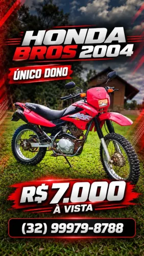Honda Bros NXR 150 2004. Excelente oportunidade!<br>