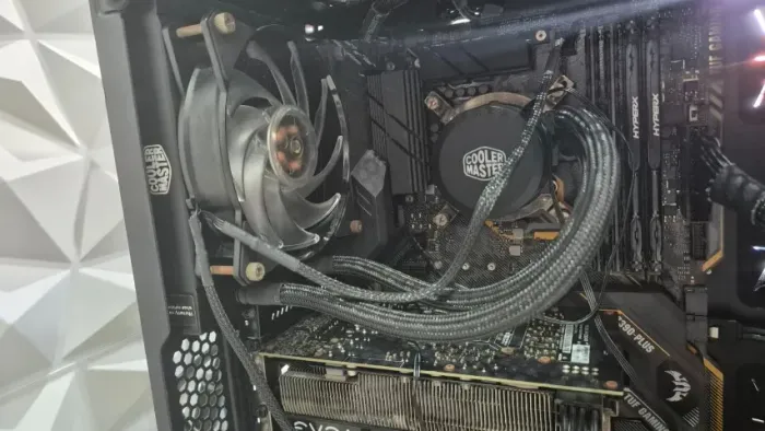Processador intel I5-9600KF 9ª geração com Watercooler coolermaster 120mm