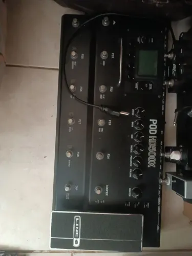 pedaleira pod hd500x + fonte