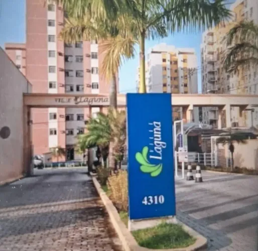 VENDO APTO MOBILIADO NO RESIDENCIAL VILLE LAGUNA .