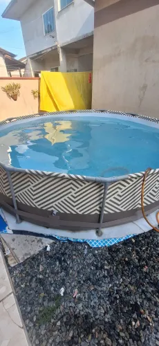 Piscina 7800 litros 3 mes de uso.