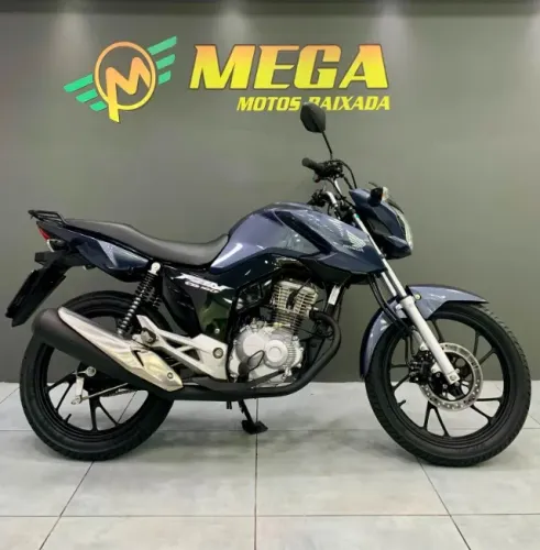 Honda Cg 160 Fan 2024 Cinza Apenas 590km