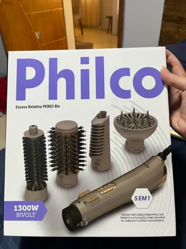 ESCOVA ROTATIVA PHILCO