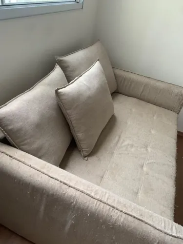 Doação de Sofá Cama de linho
