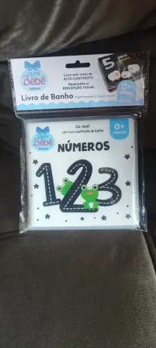 Livro de banho para Bebê 