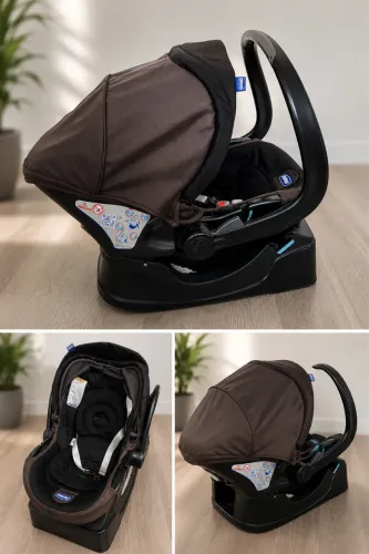 Bebê Conforto Chicco 0 a 1 Ano - Completo com Base - Ótimo Estado