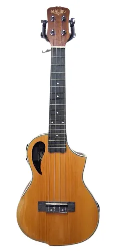 Ukulele Elétrico Malibu Concert 23ss01 Spruce Tampo Sólido