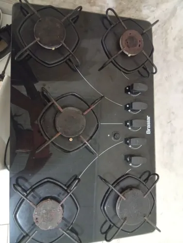 Fogão cooktop5 bocas