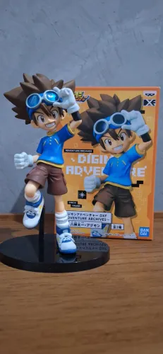 Banpresto Digimon Adventure DXF Taichi Yagami 16cm - Figura Oficial Detalhada