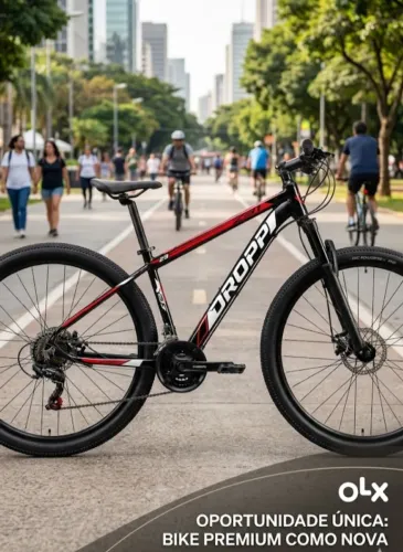 Bicicleta DROPP Z3 Aro 29 | Shimano 21 Marchas | Pneus Pirelli Novos + Suporte B-Soul