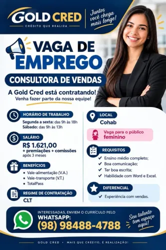 Consultora de Vendas