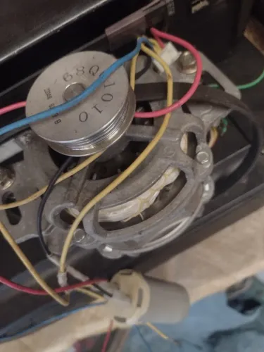 Motor lavadora funcionando entrega