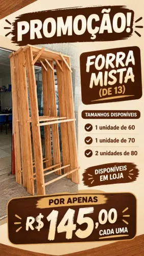 PROMOÇÃO: FORRA MISTA( DE 13) 