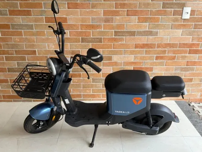 Scooter Yadea U3 Bateria de Lítio - Velocidade 40km/h