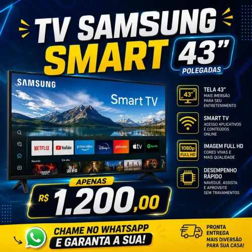 Tv SMART 43 POLEGADAS Samsung
