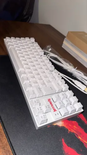 Teclado Mecânico REDRAGON Kumara RGB Switch Brwon